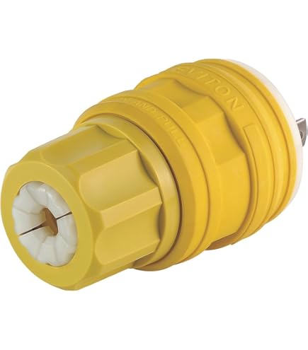 LEVITON CLAVIJA MEDIA VUELTA WETGUARD 15A250V 2P3H NEMAL6-15P IP6