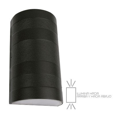 TECNOLITE EXTERIOR MUROS LED 6W100-240V4000K RAVENNE HLED-840