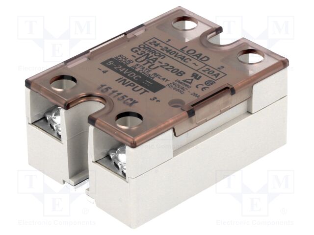 OMRON SOLID STATE RELAY 20A OUT 24/240VAC IN 5/24