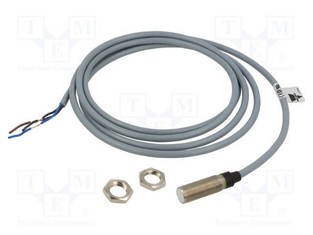 CARLO GAVAZZI SENSOR INDUCTIVO M12x30 NPN NA RAS SN2mm INOX CABLE 3P 2MTS PVC
