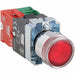 SIEMENS 30mm BOTON HONGO ILUMINADO ROJO 24VAC/DC JALAR P/DESENC