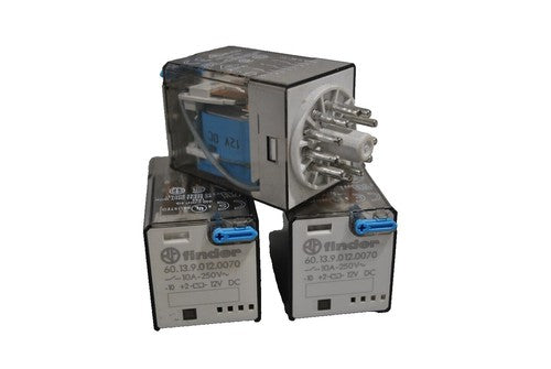FINDER INT. MODULAR CON RELE (12VDC) 2CC 8A