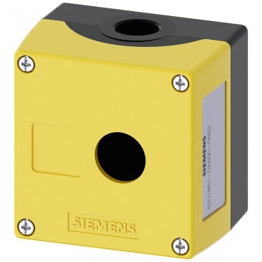 SIEMENS CAJA DE PLASTICO 1 PUNTO DE MANDO REDONDO