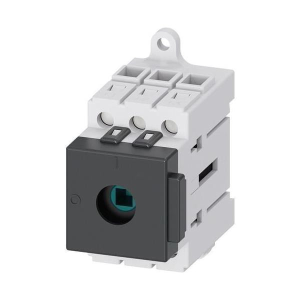 IEMENS INTERRUPTOR SECCIONADOR 3LD3 63A 3P ROJO/AMARILLO 48X48MM