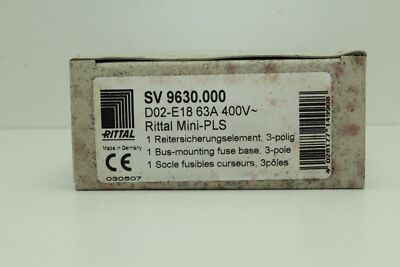 RITTAL BUS-MOUNTING FUSE BASE D02-E18