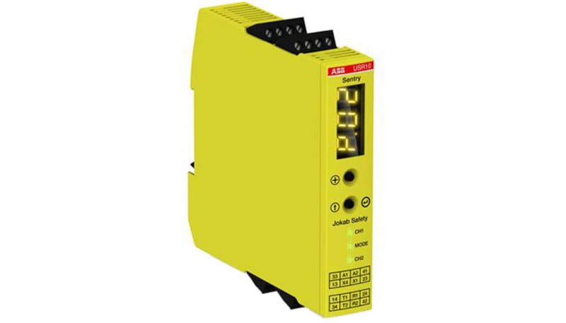 ABB RELE DE SEGURIDAD SENTRY SSR10 24VDC 3NO+1NC