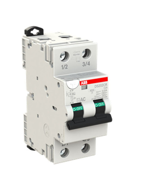 ABB RESIDUAL CURRENT CIRCUIT BREAKER  2P  TIPO AC  30MA  25A