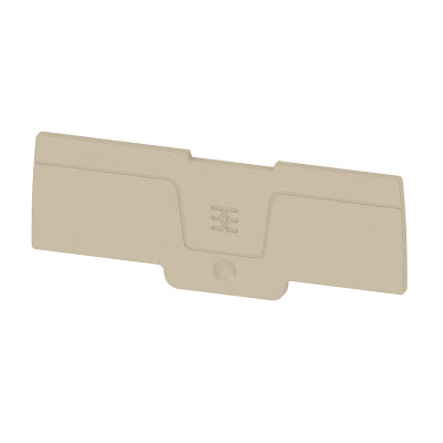 WEIDMULLER TAPA FINAL BEIGE 91.8MM ANCHO 2MM