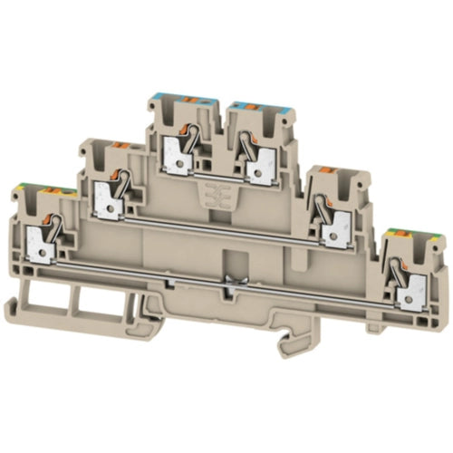 WEIDMULLER CLEMA DE PASO 3 POSOS A3T 2.5 N-FT-PE