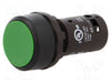 ABB CP1-10G-10 BOTON PULSADOR VERDE MOMENTANEO NO ILUMRASANTE INCLUYE 1NO . SERIE COMPACTA