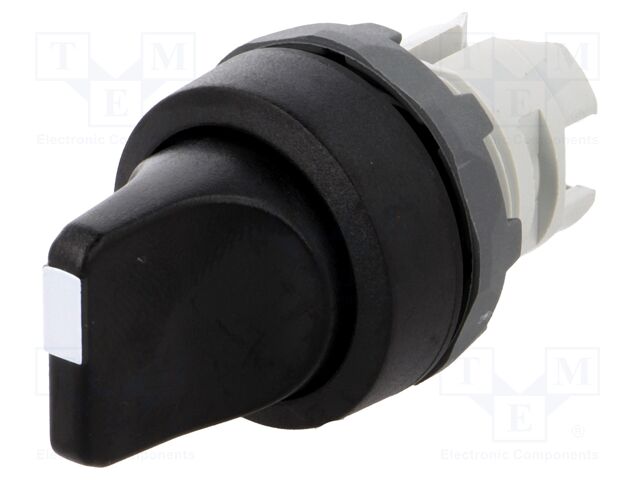 ABB M2SS1-10B BOTON SELECTOR NEGRO 2 POS. FIJAS MANETA CORTA NO ILUM. AGREGAR HOLDER Y BLOQUE DE CONTACTOS . SERIE MODULAR