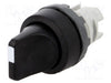 ABB M2SS1-10B BOTON SELECTOR NEGRO 2 POS. FIJAS MANETA CORTA NO ILUM. AGREGAR HOLDER Y BLOQUE DE CONTACTOS . SERIE MODULAR