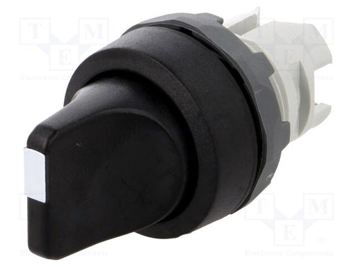 ABB M2SS1-10B BOTON SELECTOR NEGRO 2 POS. FIJAS MANETA CORTA NO ILUM. AGREGAR HOLDER Y BLOQUE DE CONTACTOS . SERIE MODULAR