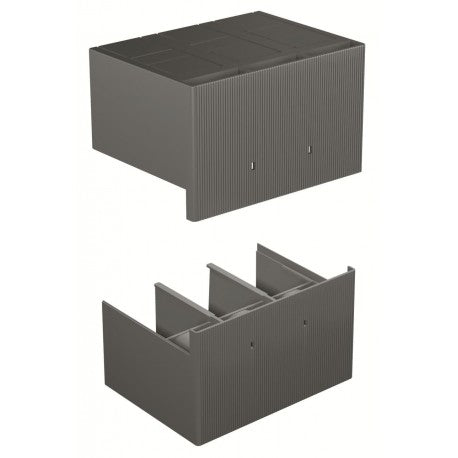 ABB CUBIERTA PARA TERMINALES ALTOS DE 2X3P T5.2PZS KT5HTC-3