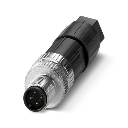 PHOENIX CONECTOR 4P SIN APANTALLAR  MACHO RECTO M12 CODIF-A