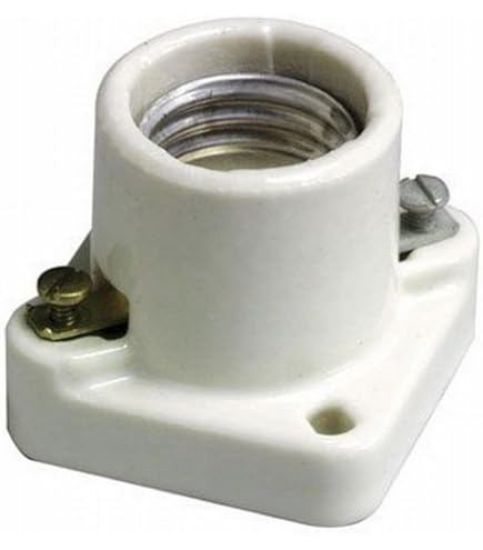 LEVITON BASE MEDIA PORCELANA ESMALTADA COLOR BLANCO