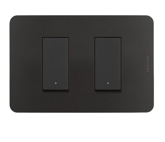 LIVING NOW PLACA 4 MODULOS COLOR NEGRO