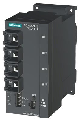 SIEMENS SCALANCE X204IRT 4XRJ45 ADMINISTRADO