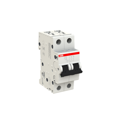 ABB INTERRUPTOR TERMOMAGNETICO RIEL DIN S202-K10 480VCA 6KA