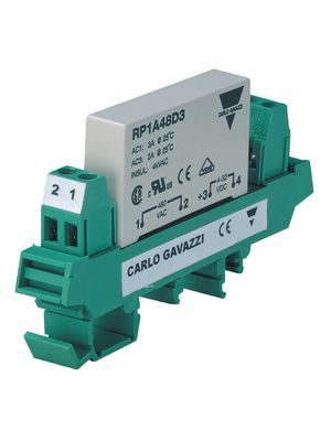 CARLO GAVAZZI REL EDO SOLIDO P/RIEL 1F 5A 230VAC CTRL 5-34VDC