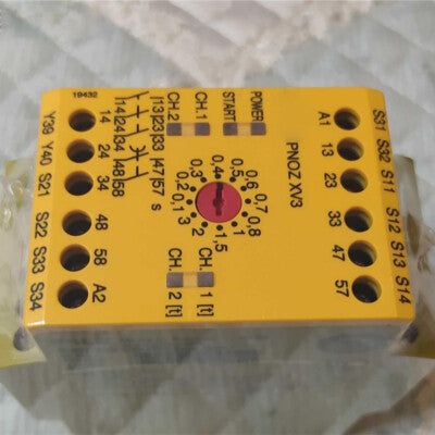 PILZ SAFETY RELAY PNOZ XV3 3/24VDC