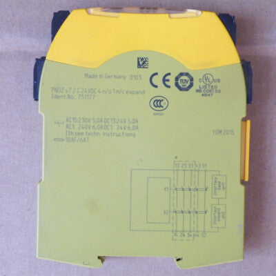 PILZ PNOZ S7.2 C 24VDC 4 N/O 1 N/C EXPAND 751177