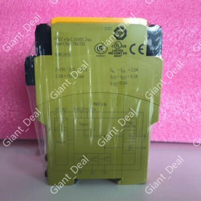 PILZ SAFETY RELAY PNOZ E1P C 24VDC