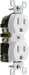 LEVITON PLACA PARA CONTACTO FALLA A TIERRA BLANCA