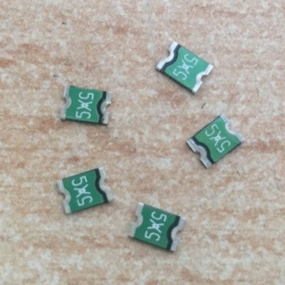 BUSSMANN FUSIBLE 125V 5A RAPIDA 5X9