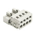 WAGO 1-CONDUCTOR FEMALE PLUG 100% PROTECTED LIGHT AGAIN GRAY