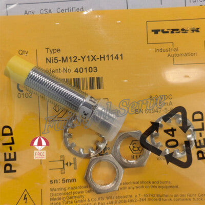 TURCK SENSOR INDUCTIVO NI5-M12-Y1X-H1141