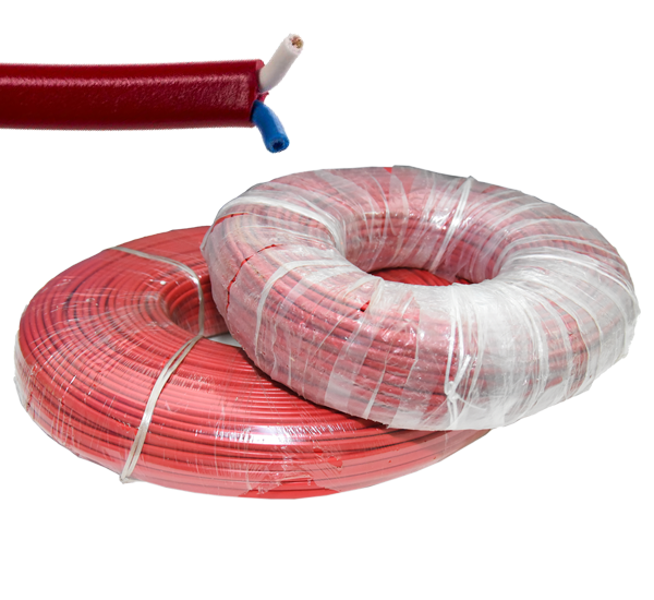 CABLE TERMOPAR TIPO "T" FIBRA DE VIDRIO CON MALLA