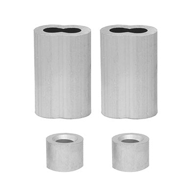 CASQUILLO DE ALUMINIO 1/16 PARA PONCHAR