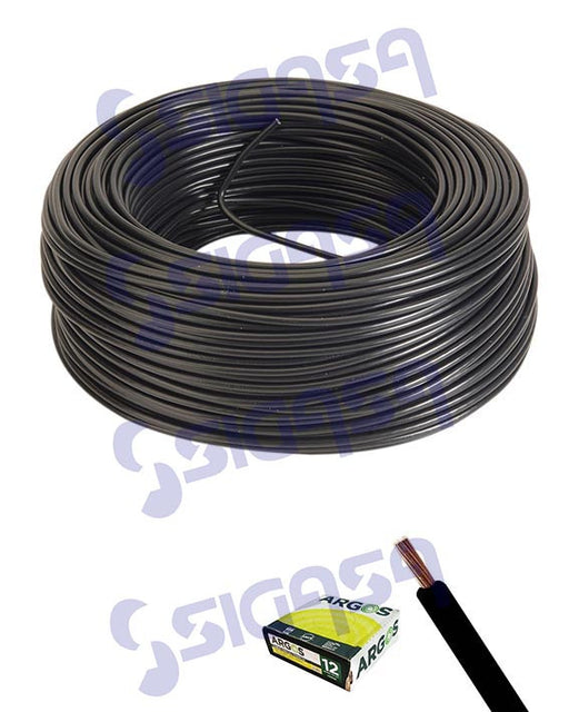 ARGOS CABLE AUTOMOTRIZ CAL. 16 AWG ROLLO VERDE
