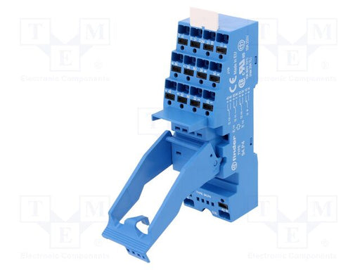 FINDER BASE SERIE [55.32 / 55.34] [85.02 / 85.04] AZUL PUSH-IN