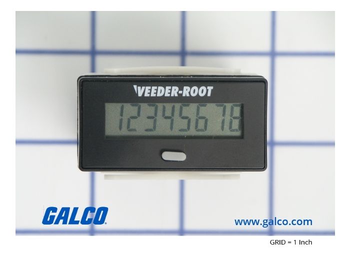 VEEDER ROOT LCD TOTALIZER SELF POWERED