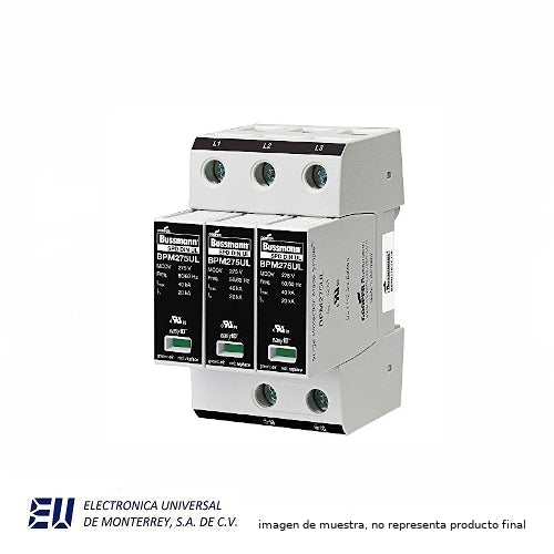 BUSSMAN SPD SURGE ARRESTOR / LV TIPO 1 CON INDICADOR REMOTO