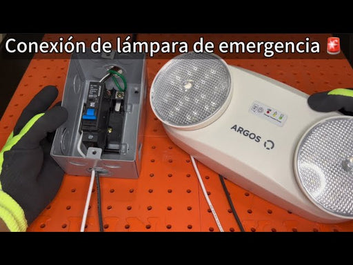 ARGOS LAMPARA DE EMERGENCIA 60 LED 6 WATTS