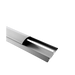 THORSMAN DUCTO MEDIA CANA ALU. 2.5 MTS 60X17MM (BASXALT)