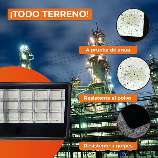TECNOLITE REFLECTOR 800W 65K 240V 82500LM IP65 NEGRO