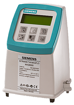 SIEMENS MAG 5000 IP67 NEMA 4X 6 POLYAMID ENCLOSURE W-DISPLAY