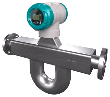 SIEMENS CORIOLIS FLOWMETER SENSOR SIZE 1" DN25 CONNECTION SIZE 1"