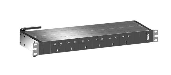 RITTAL PDU BASIC UK 13A/1P UK PLUG 6X BS1363
