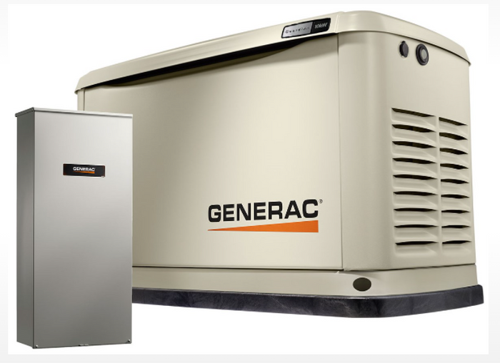 GENERAC 18/17 KW AIR-COOLED STANDBY GENERATOR ALUM ENCLOSURE 200