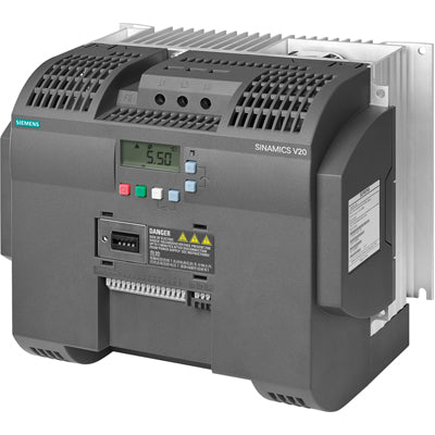 SIEMENS SINAMICS VAR. V20 380-480V3AC 4DI 2DO 2AI 1AO USS/MODBUS