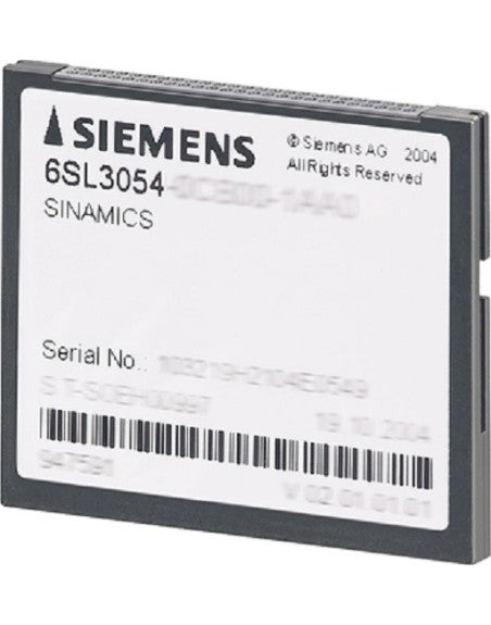 SIEMENS SINAMICS S120 TARJETA COMPACTFLASH SIN AMPLIACION C/ LICE