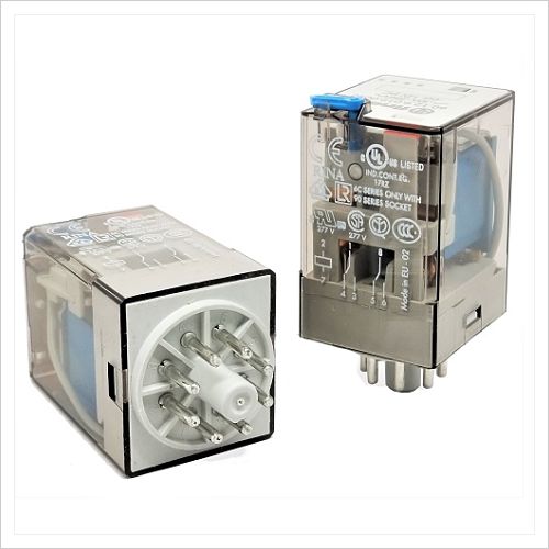 FINDER RELEVADOR ENCAPASULADO 10AMP 250VDC 2P2T 8PIN