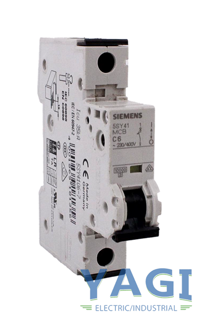 SIEMENS INT TERMOMAGNETICO 10KA 1P+N 6A