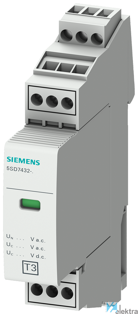 SIEMENS SPD TIPO 3 UN=120 V AC/150 V DC UC=150 V