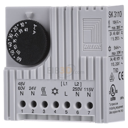 RITTAL IT PANEL ENTRADA CABLES 19" 1 UA